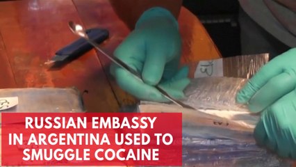 Attempt to traffic $61.5 million of cocaine via Russian embassy in Argentina foiled