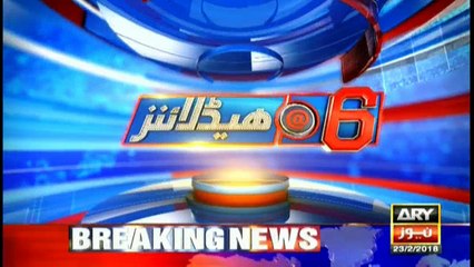 Headlines 1800 23rd February 2018