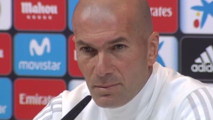 Zidane: "Yo siempre voy a estar con mis jugadores"