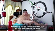 One time 'world's heaviest man' on strict weight loss plan