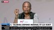 Christiane Taubira apporte son soutien à Mennel - ZAPPING ACTU DU 23/02/2018