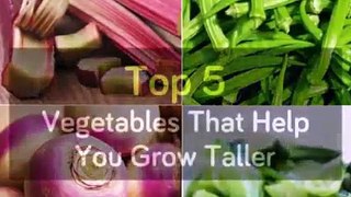 Top 5 Vegetables That Help You Grow Taller