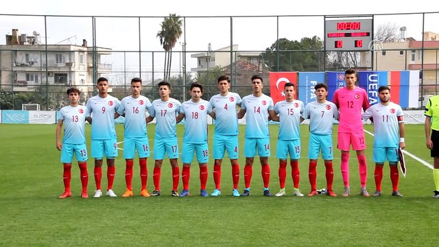 Futbol: Hazırlık maçı - Türkiye 18 Yaş Altı Milli Takımı, Rusya’ya 2-1 yenildi - ANTALYA