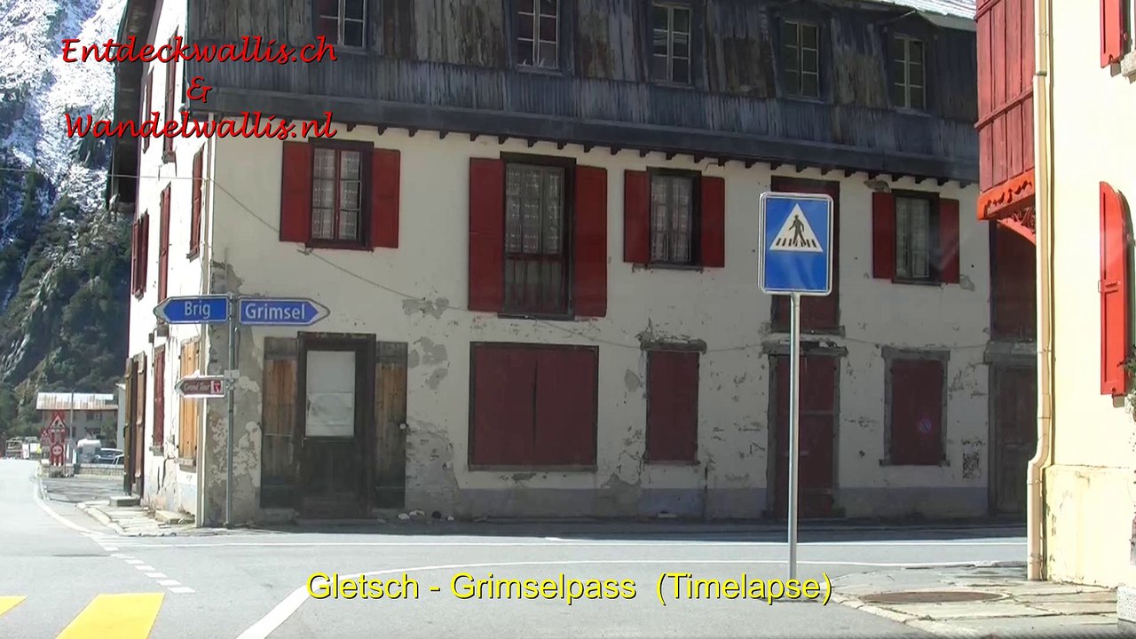 Grimselpass (Dashcam-timelapse) Bergfahrt