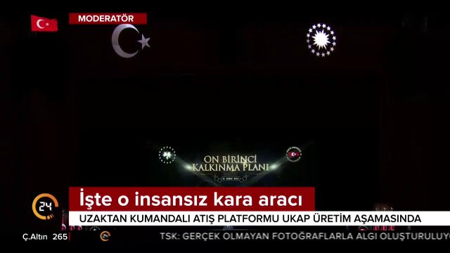 İşte o insansız kara aracı