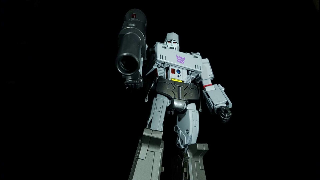 Takara Masterpiece MP-36 Megatron Stop Motion Transform Back to Gun