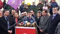 Alpullu Şeker Fabrikası önünde 'özelleştirme' protestosu