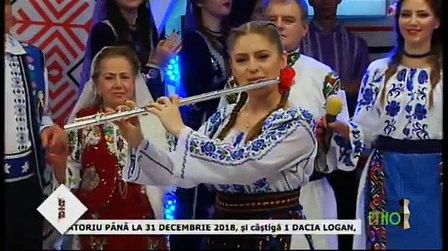 Madalina Artem - Din Macinii mei de piatra - flaut (Seara buna, dragi romani! - ETNO TV - 22.02.2018)