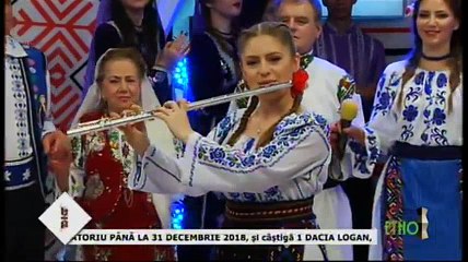 Madalina Artem - Din Macinii mei de piatra - flaut (Seara buna, dragi romani! - ETNO TV - 22.02.2018)