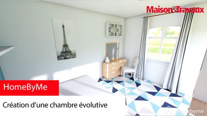 Création d’une chambre évolutive
