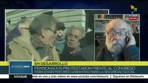 Gil: 50% de las familias españolas sobreviven gracias a las pensiones