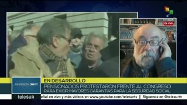 Gil: 50% de las familias españolas sobreviven gracias a las pensiones