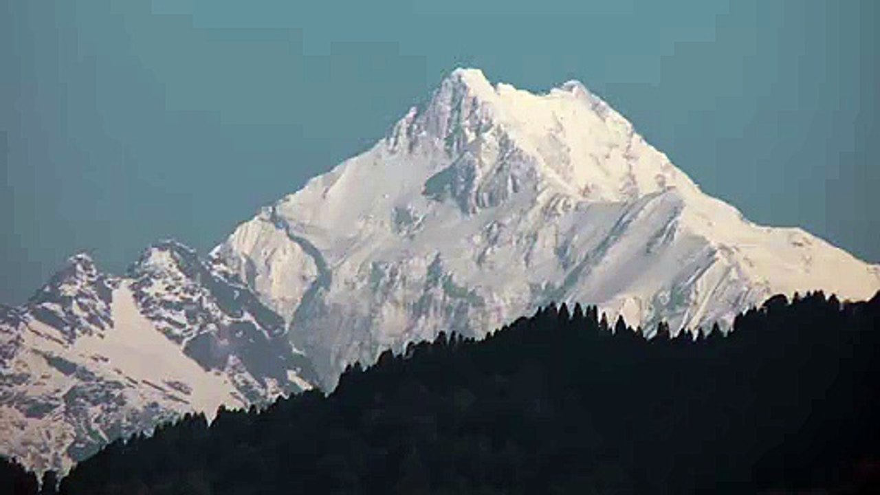 Mt.Kanchenjunga from Gangtok