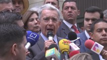 Expresidente Uribe se presenta ante la Corte Suprema de Justicia para atender requerimiento