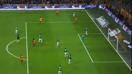 Gomis Goal Galatasaray 1 - 0 Bursaspor 23.02.2018