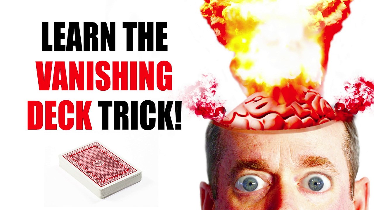 Magic Card Trick: Vanishing Deck Of Cards