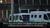 Violence in football hard to understand - Zidane after Bilbao policeman's death