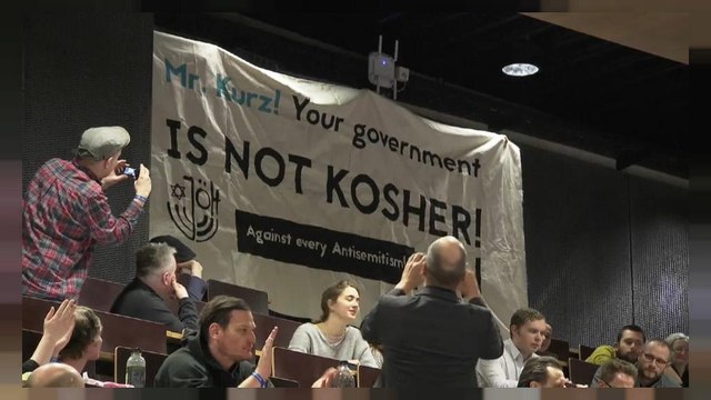 Críticas a Kurz en la conferencia contra el antisemitismo de Viena