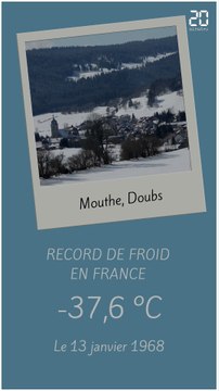 Les records de froid en France et dans le monde