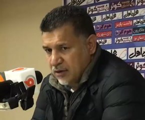 صحبت‌های علی دایی بعد از بازی سپیدرود و سایپا