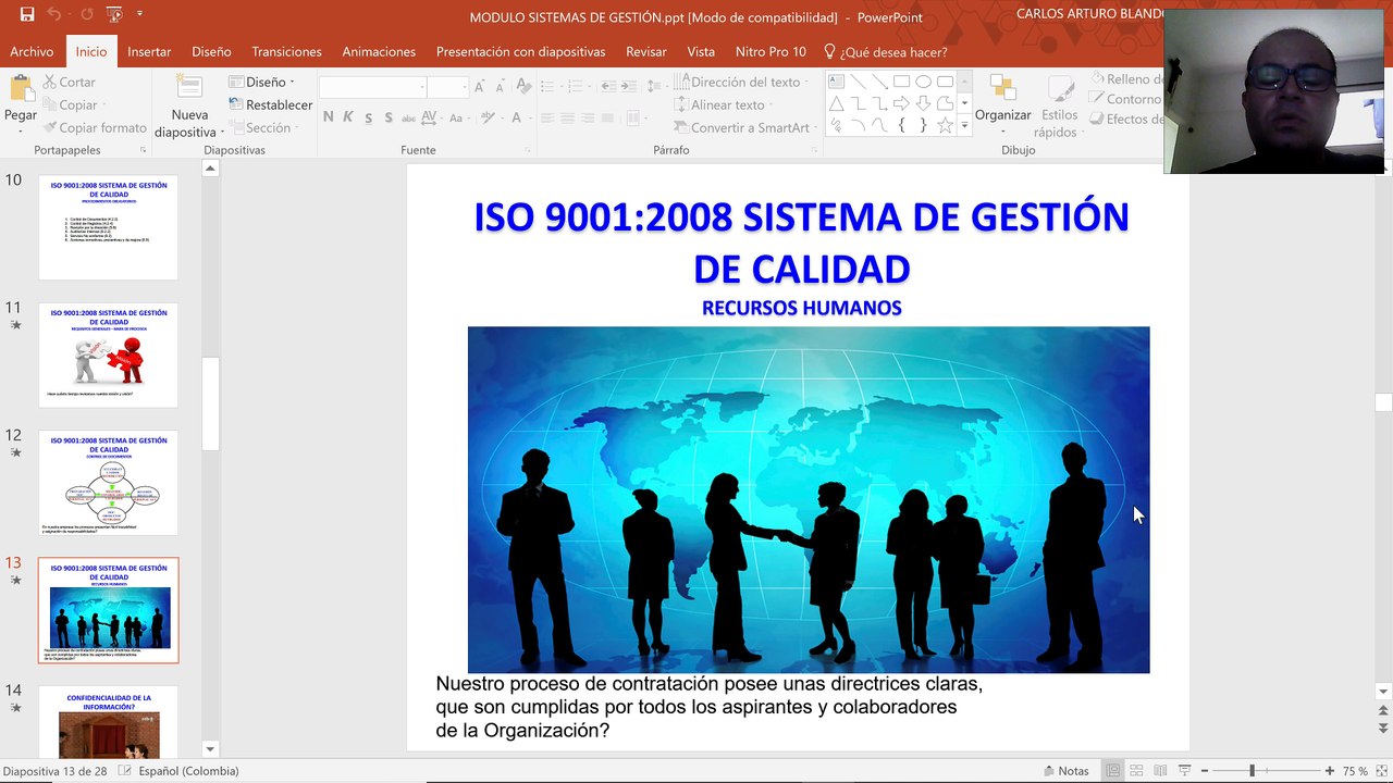 ISO 9001 Preparación Curso