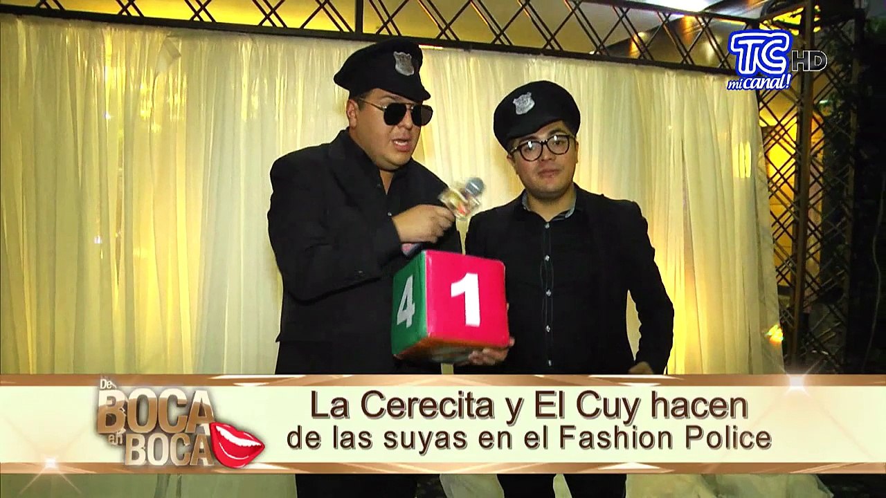 “La Cerecita” y “El Cuy” hacen de las suyas en el Fashion Police