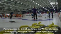 British Olympians inspire a surge of interest in curling at home