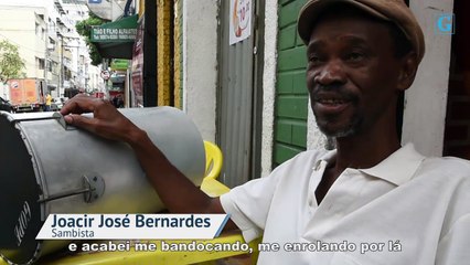 Sambista conta porque ama o Brasil