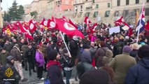  Italy: Anti-racism protest after migrant shooting