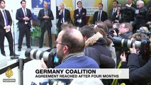  Germany: parties agree to form coalition government
