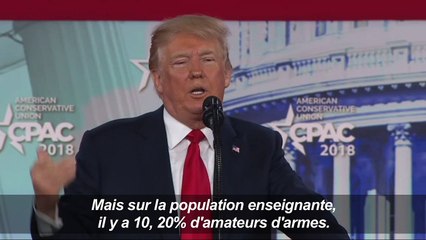 Trump défend son idée d'armer les enseignants