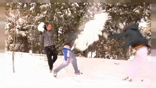 Южная Европа под снегом