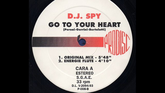 D.J. Spy - Go To Your Heart (Original Mix) (A1)