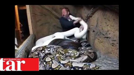 Dev yılan böyle ısırdı