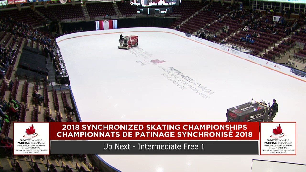 Intermediate Free 1 : 2018 Skate Canada Synchronized Skating Championships