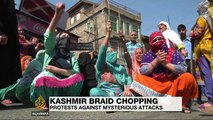 Mass panic and unrest amid braid chopping attacks in Kashmir