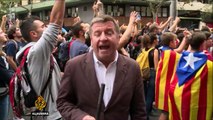 Catalonia launches strike in bid to pressure Spain to recognise secession vote