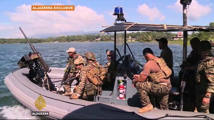 Philippines: Navy Seals battle Maute group on Lake Lanao