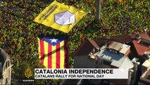 Pro-independence march in Barcelona marks Catalonia national day