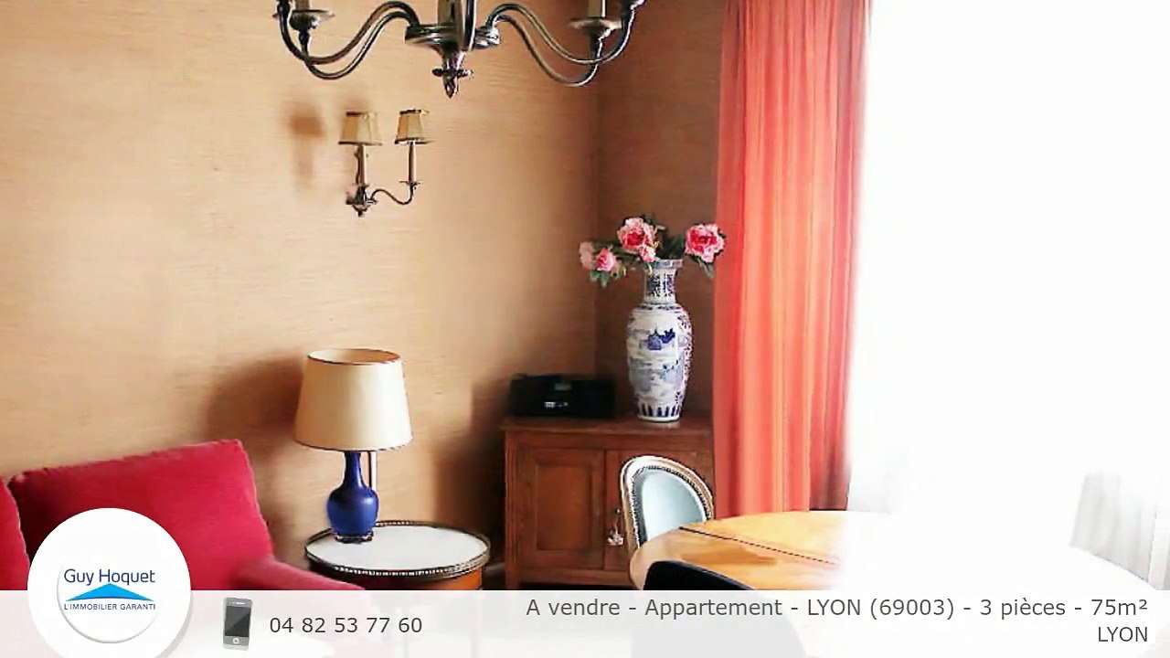 A vendre - Appartement - LYON (69003) - 3 pièces - 75m²