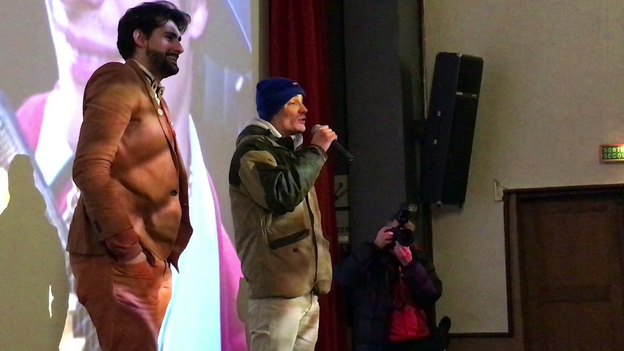 Pierre Lottin (ou Tuche Daddy) fait son show au cinéma L’Entr’Actes de Vagney