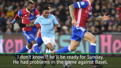 Sterling a doubt for League Cup final - Guardiola