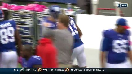 2016 - Odell Beckham returns to the Kicking Net