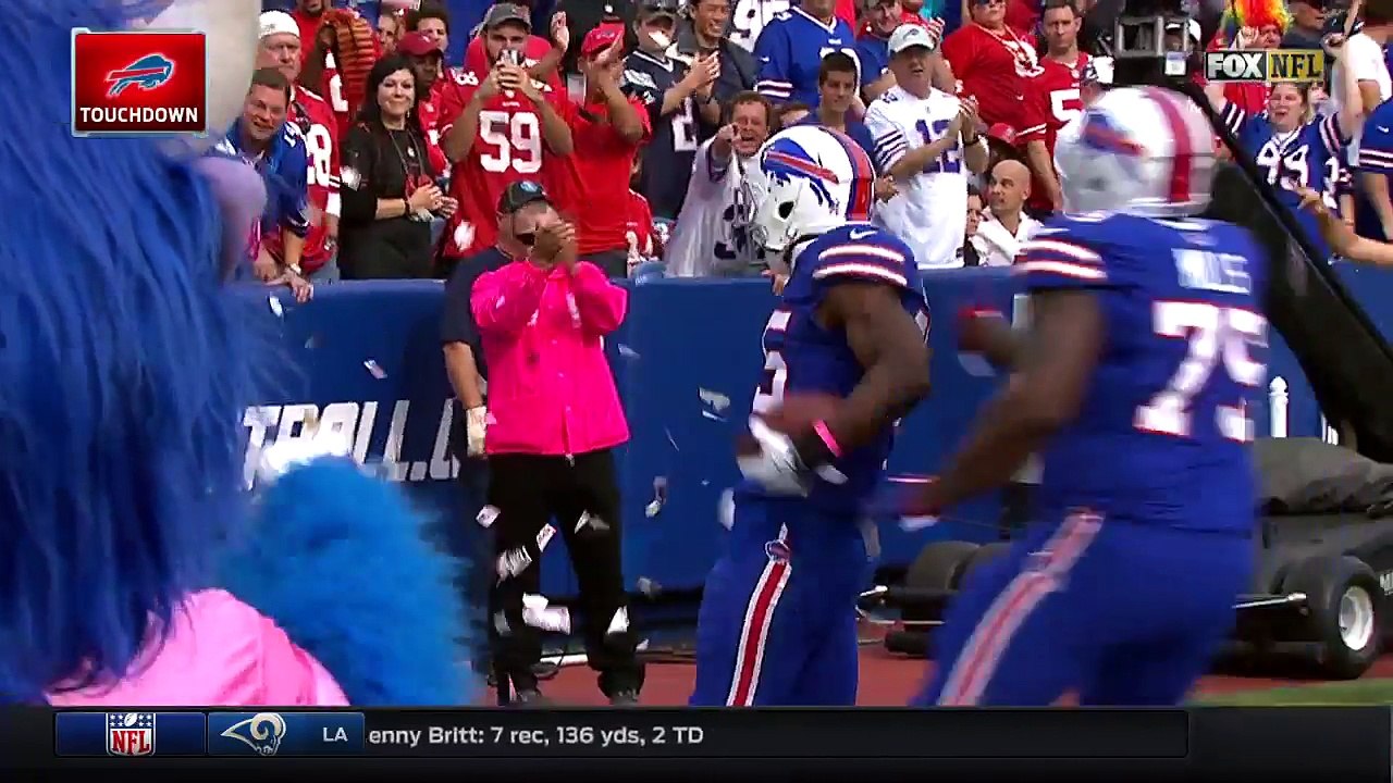 2016 - LeSean McCoy runs 18 yards for third TD