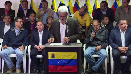 Gobierno de Maduro oferta en secreto posponer comicios: opositor