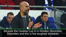 Everybody knows England's schedule is more demanding - Guardiola