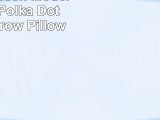 Pink and Green Modern Circles Polka Dot Accent Throw Pillow