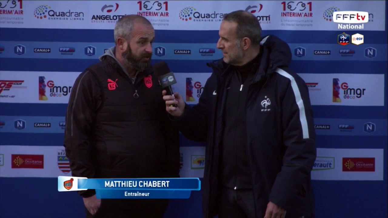 Interview entraineur de Béziers