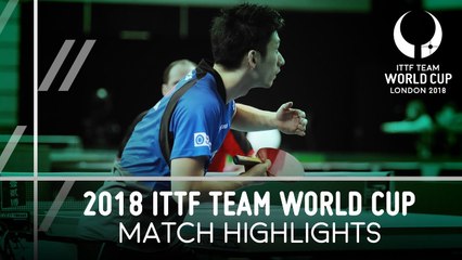 2018 Team World Cup Highlights I Paul Drinkhall vs Jin Ueda (Group)