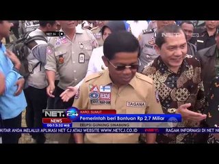Pemerintah Beri Bantuan 2,7 Miliar Ke Warga Korban Sinabung - NET 24